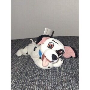 Disney Store 101 Dalmatians Lucky 8" Stuffed Plush Bean Bag w/ New Tags